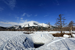 春の尾瀬ヶ原