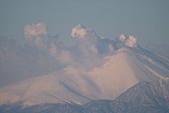 冬の浅間山