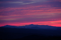 夏の夕景