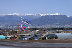 春の谷川岳