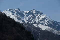 春の谷川岳