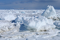 冬の流氷