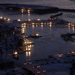 羅臼港のフォト作品