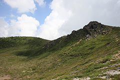 夏の本白根山