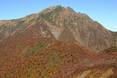 紅葉の谷川岳