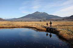 紅葉の尾瀬ヶ原