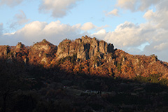 紅葉の岩櫃山