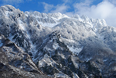 冬の八海山