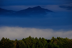 秋の雲海