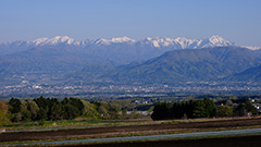 新緑の谷川岳